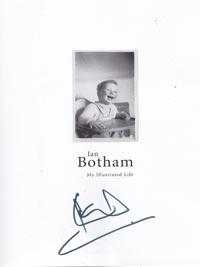 Ian-Botham-autograph-signed-england-cricket-memorabilia-book-my-illustrated-life-beefy-signature-first-edition-2007
