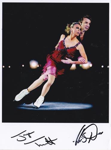 Jayne-Torvill-Christopher-Dean-autograph-signed-ice-skating-memorabilia-olympic-ice-dance-champions-Dancing-on-ice-judges-bolero-torvill-and-dean