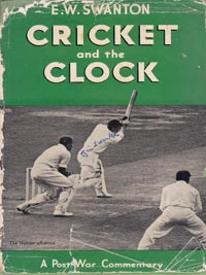 Jim-EW-Swanton-autograph-signed-book-cricket-and-the-clock-first-edition-1952