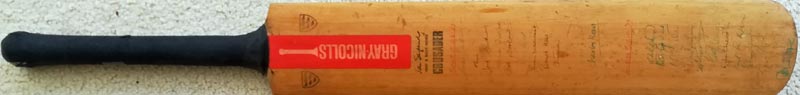 John-Shepherd-autograph-signed-kent-cricket-memorabilia-gray-nicolls-bat-kccc-sussex ccc 1979 benefit-season-testimonial-shep-west-indies