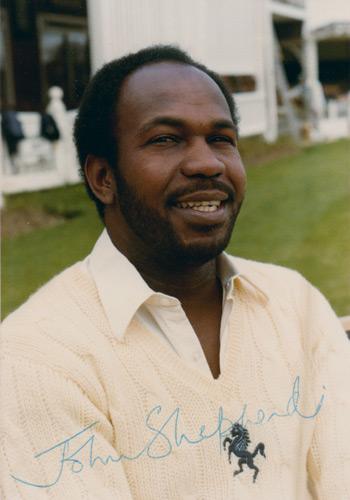 John-Shepherd-memorabilia-autograph-signed-Kent-Cricket-memorabilia-KCCC-memorabilia-Shep-barbados-portrait-photo-canterbury-1970s