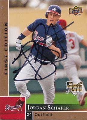 Jordan-Schafer-autograph-signed-atlanta-braves-baseball-memorabilia-outfielder-2009-upper-deck-rookie-card-first-edition