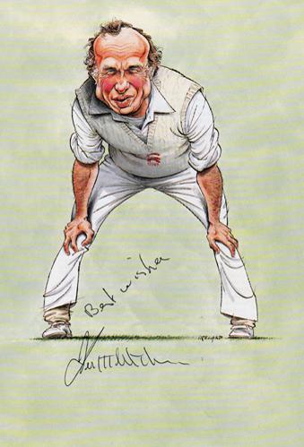 Keith-Fletcher-autograph-signed-Cricket-memorabilia-England-Essex-CCC-captain-