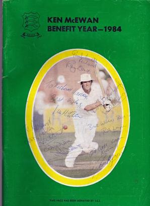 Ken-McEwan-autograph-signed-essex-cricket-1984-benefit-testimonial-brochure-South-Africa