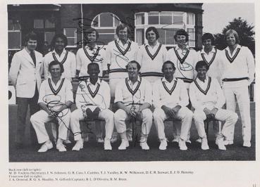 Kent-cricket-memorabilia-signed-1973-Benson-and-Hedges-Cup-Final-programme-Lords-autograph-Norman-Graham-Ealham-Alan-Knott-Underwood-Shepherd-KCCC-Worcs