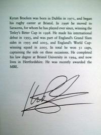 KYRAN BRACKEN (Saracens & England and