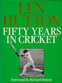 Len-Hutton-autograph-signed-england-cricket-memorabilia-book-fifty-years-in-cricket-yorkshire-sir-captain-364