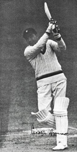 Les-Ames-autograph-signed-kent-cricket-memorabilia-kccc-england-wicket-keeper-batsman-LEG-Ames