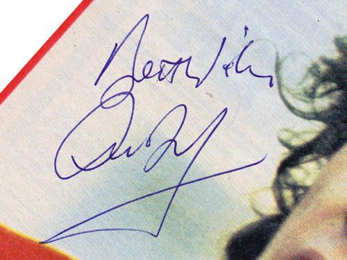 Liam Brady Arsenal fc football memorabilia signed autograph Gunners Ireland Chippy