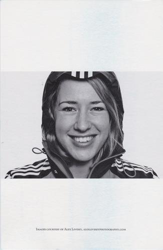 Lizzy-Yarnold-Olympics-memorabilia-signed-Sochi-2014-Winter-Olympic-Skeleton-Gold-medal-champion-PR-card-autograph-portrait-photo
