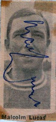 Malcolm-Lucas-autograph-signed-norwich-city-FC-football-memorabilia-wales-signature-leyton-orient-mal
