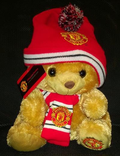 man utd teddy bear