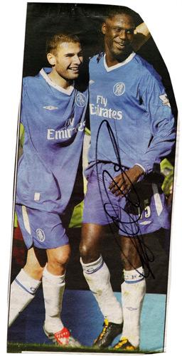 Mario-Melchiot-autograph-signed-Chelsea-FC-football-memorabilia-mag-pic-Holland-signature