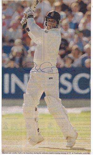 Mark-Butcher-autograph-signed-england-cricket-memorabilia-surrey-ccc-ashes-test-match-series-australia-173-headingley-2001