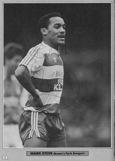 Mark-Stein-autograph-signed-QPR-fc-football-memorabilia-queens-park-loftus-road-forward-striker-signature