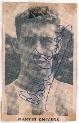 Martin-Chivers-autograph-signed-Southampton-FC-football-memorabilia-Saints-Soton-England-forward-signature-spurs