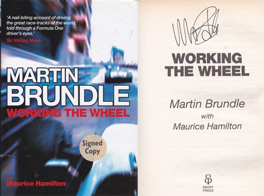 Martin-brundle-autograph-signed-autobiography-working-the-wheel-f1-memorabilia