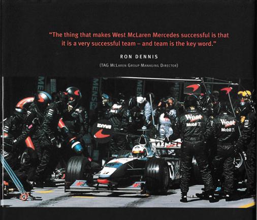 Mclaren-Mercedes-motor-racing-memorabilia-formula-one-west-signed-teamwork-book-ron-dennis-autograph-gerald-donaldson-1998-first-edition-signature