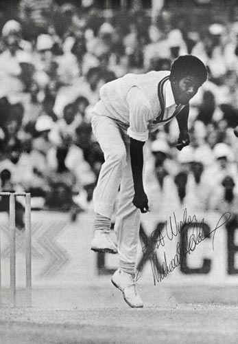 Michael-Holding-autograph-signed-west-indies-cricket-memorabilia-derbys-lancs-whispering-death-jamaica