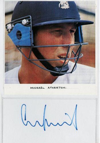 Mike-Atherton-autograph-Lancs-CCC-England-signed-Test-Match-player-photo-card-autographed-cricket-memorabilia