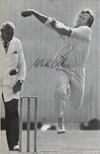 MIKE PROCTOR Autograph + Lord's Taverners book plate Approx A3 size