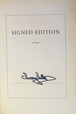 Murray-Walker-autograph-signed-book-autobiography-unless-im-very-much-mistaken-formula-one-tv-commentator-f1-signature-first-edition