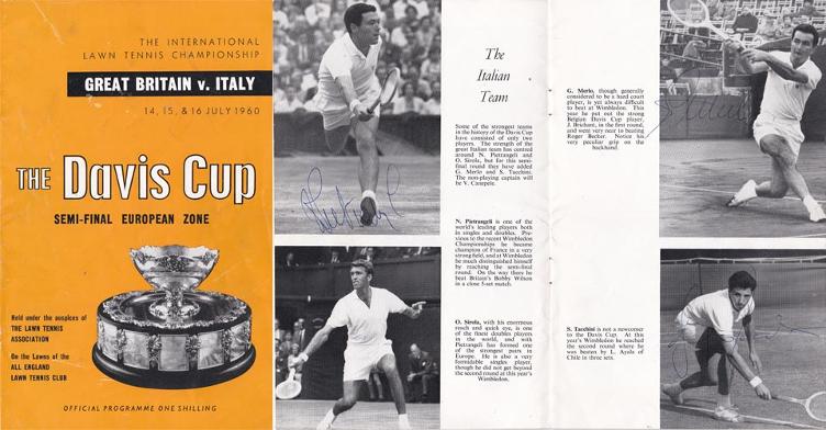 Nicola-Pietrangeli-autograph-sergio-tacchini-signed-italian-1960-davis-cup-tennis-memorabilia-italy-giuseppe-merlo-nicky-wimbledon