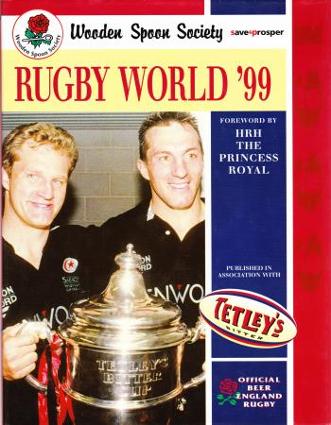 PHIL-BENNETT-memorabilia-signed-book-Wooden-Spoon-Wales-rugby-memorabilia-autograph-signature book
