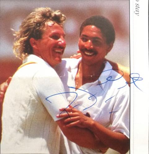 PHIL-DEFREITAS-autograph-signed-England-cricket-memorabilia-Daffy-Derbys-Lancs-ccc-ian-botham