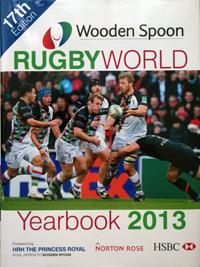 PHIL-VICKERY-memorabilia-signed-book Rugby-World-2013-yearbook-Raging-Bull-memorabilia-Wooden-Spoon-charity-autograph