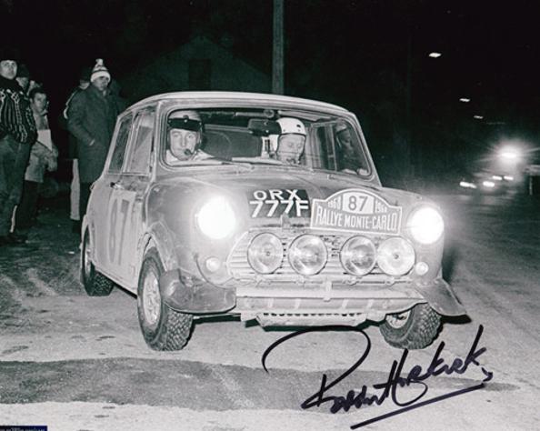 Paddy-Hopkirk-autograph-signed-motor-sports-memorabilia-monte-carlo-rally-driving-rallying-race-driver-rallye-mini-cooper-london-sydney-alpine-brdc-hall-of-fame