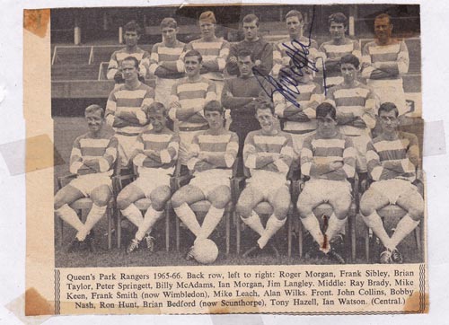 Queens-Park-Rangers-QPR-FC-football-memorabilia-signed-team-photo-1960s
