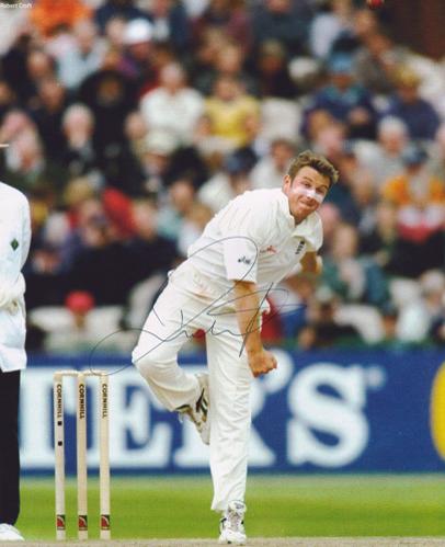 ROBERT-CROFT-autograph-signed-Glamorgan-cricket-memorabilia-England-test-match-spinner-wales