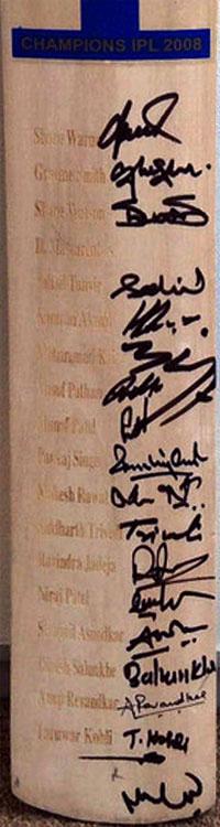 Rajasthan-Royals-IPL-signed-cricket-bat-Label-2008-Warne-Smith-Watson