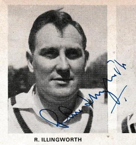 Ray-Illingworth-autograph-signed-england-cricket-memorabilia-yorkshire-captain-raymond