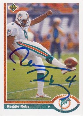 Reggie-Roby-autograph-signed-Miami-Dolphins-NFL-memorabilia-trading-card-all-pro-punter-nfl-american-football