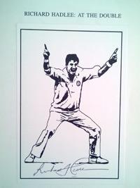 SIR RICHARD HADLEE Notts CCC & New Zealand signed copy of