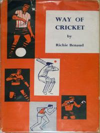 Richie-Benaud-memorabilia-Richie-Benaud-autograph-signed-book-Way-of-cricket-1962-australia-cricket-memorabilia-sportsmans-book-club-signature-aussie