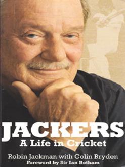 Robin-Jackman-autograph-signed-book-autobiography-Jackers-a-life-in-cricket-south-africa-England-test-match-bowler-surrey-ccc-first-edition