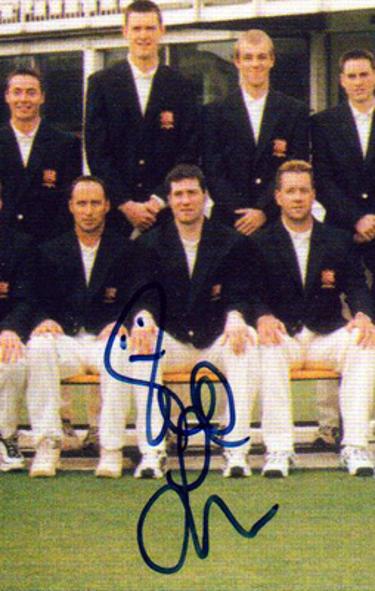 Ronnie-Irani-autograph-signed-Essex-cricket-memorabilia-2011-squad-team-photo-chelmsford-signature-England-all-rounder-chairman-champions-captain-eccc