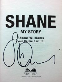 SHANE-WILLIAMS-memorabilia-Wales-rugby-memorabilia-Ospreys-Lions-signed-autobiography-My-Story-autographed-book-autograph