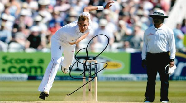 STUART-BROAD-signed-memorabilia-England-cricket-memorabilia-Ashes-autograph-Notts-CCC-450