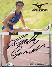 Sally-Gunnell-autograph-signed-athletics-memorabilia-1996-Barcelona-olympic-games-400-metres-hurdles-gold-medal-champion