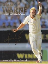 Shane-Warne-autograph-signed-australia-cricket-memorabilia-book-my-illustrated-career-leg-spinner-baggy-green-cap-signature-first-edition-2006