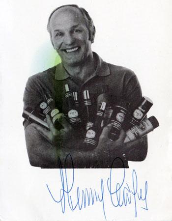 Sir-Henry-Cooper-signed-boxing-Brut-aftershave-advert-photo