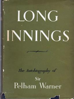 Sir-Pelham-Warner-england-cricket-memorabilia-book-autobiography-long-innings-first-edition-1951-plum-the-Grand-Old-Man-middlesex-middx-ccc-autograph-signature