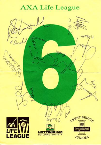 South-Africa-Proteas-Signed-Six-Hit-Card-Donald-Ntini-Kallis-Cronje-Cricket-Memorabilia