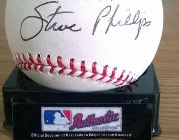 Steve-Phillips-memorabilia-signed-Rawlings-baseball-memorabilia-MLB-memorabilia-NY-Mets-memorabilia