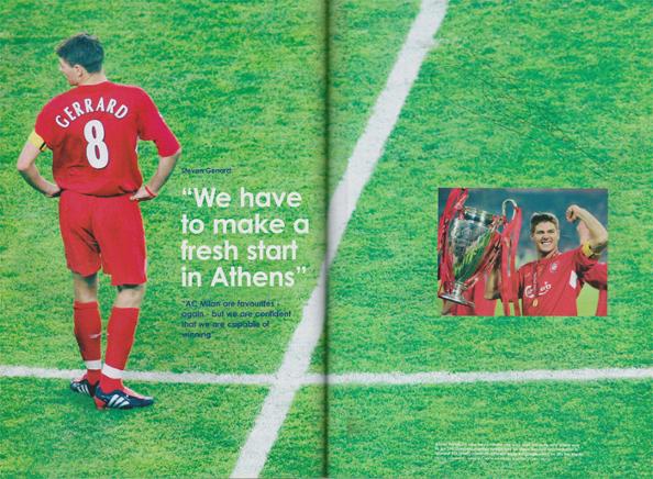 Steven-Gerrard-autograph-signed-Liverpool-football-memorabilia-2007-UEFA-Champions-league-final-v-AC-milan-olympic-Stadium-athens-programme-LFC-England