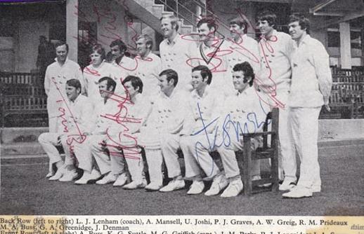Sussex-cricket-memorabilia-1970-signed-team-photo-john-snow-autograph-prideaux-graves-joshi-buss-greenidge-griffiths-sccc